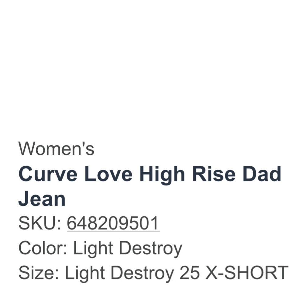 Abercrombie & Fitch Light Blue High Rise Jeans - Picture 5 of 5